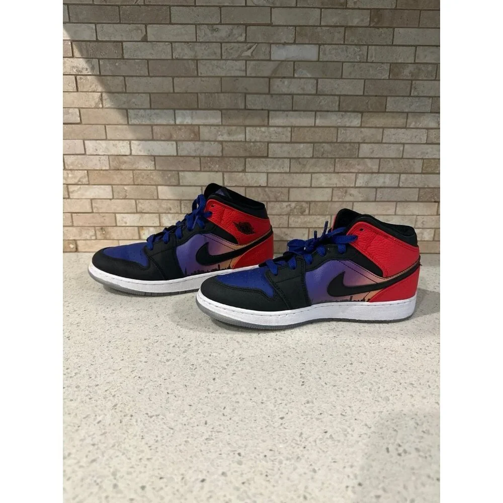 Nike Air Jordan 1‎ Mid SS GS Skyline